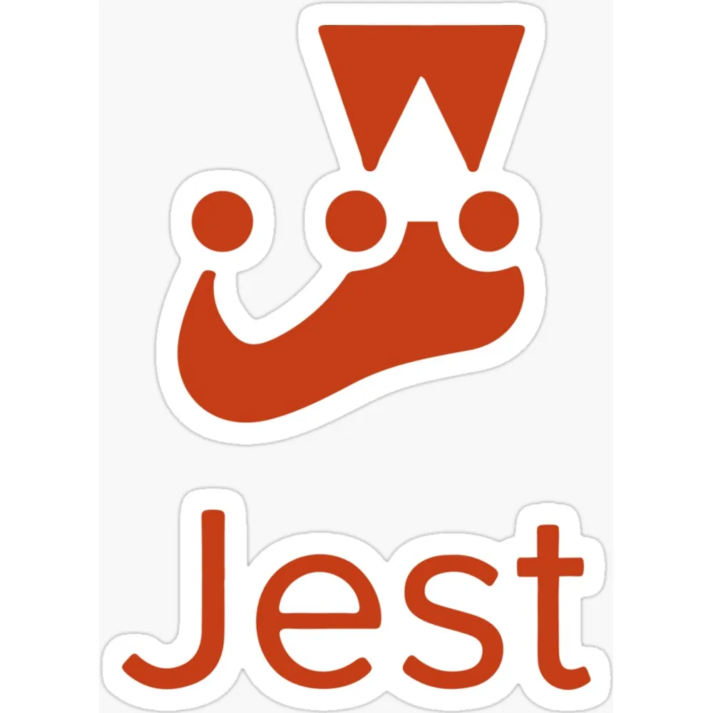 The Jest logo, a dark red jester hat with three bells above the word Jest